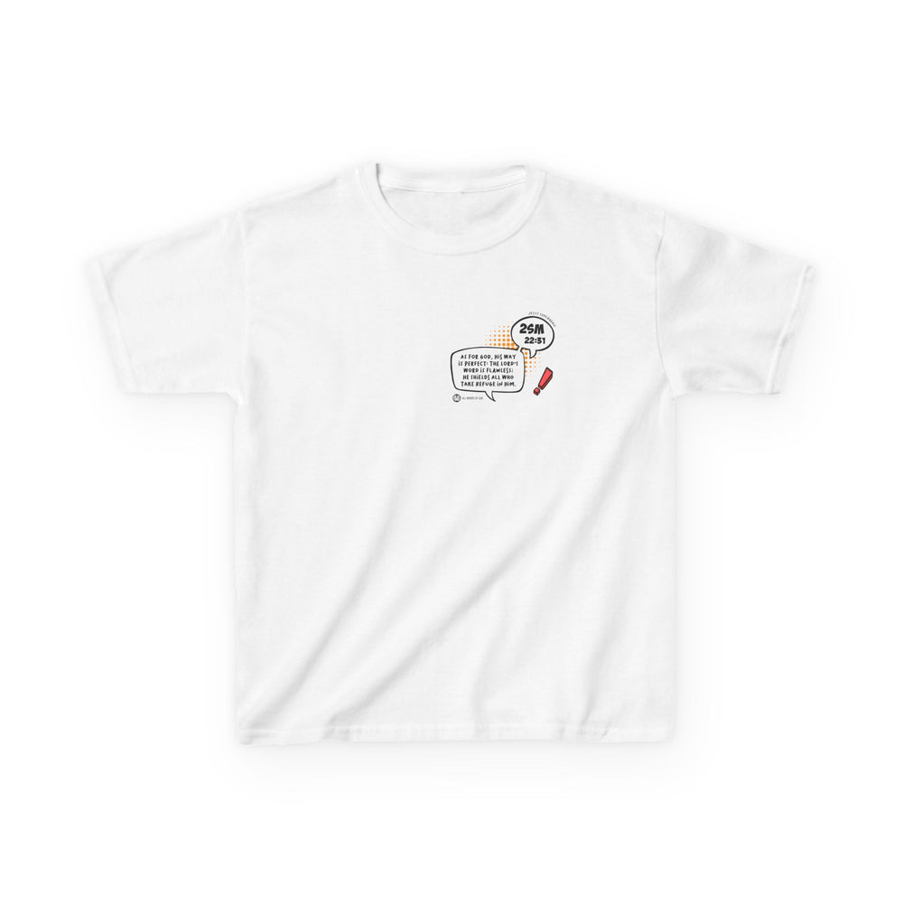 Jesus Superhero 2 - Kids Heavy Cotton™ Tee