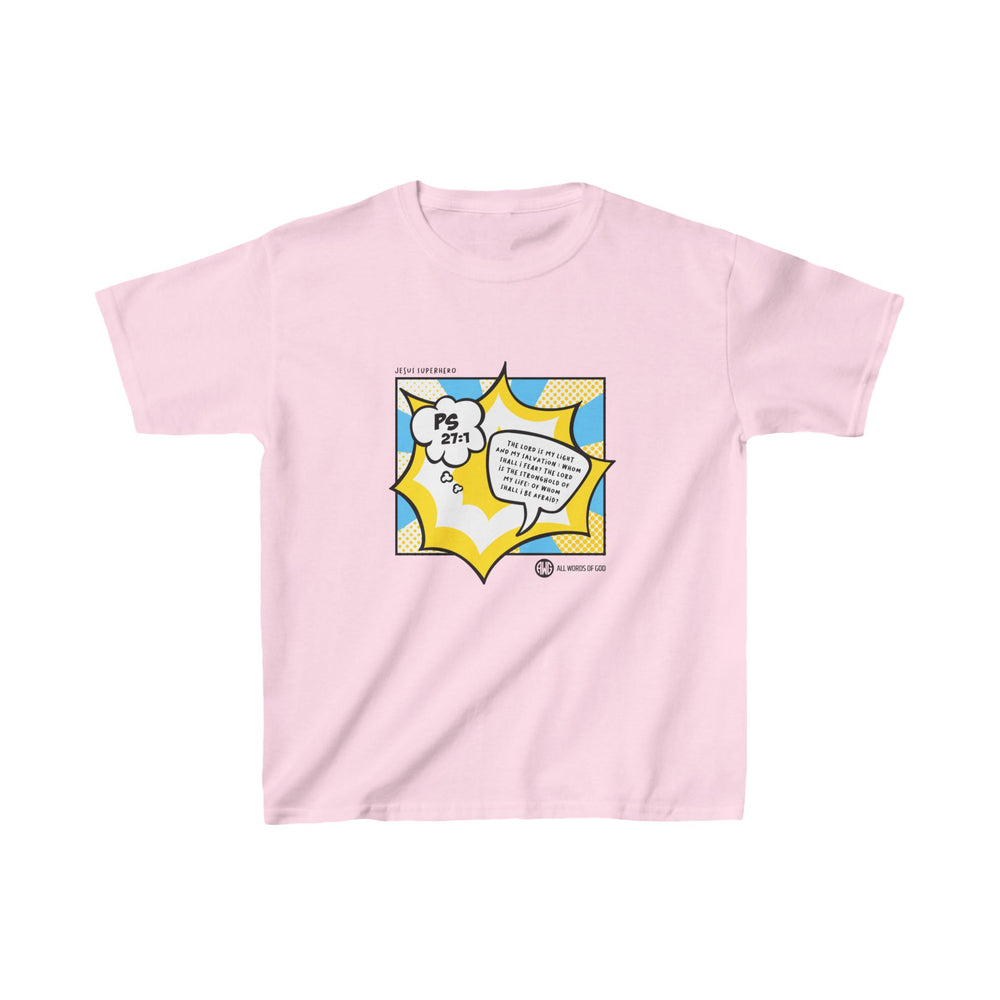Jesus Superhero 1 - Kids Heavy Cotton™ Tee