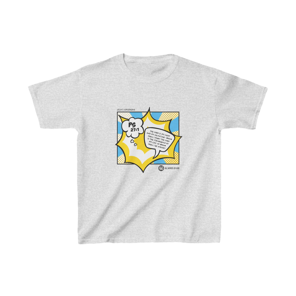 Jesus Superhero 1 - Kids Heavy Cotton™ Tee