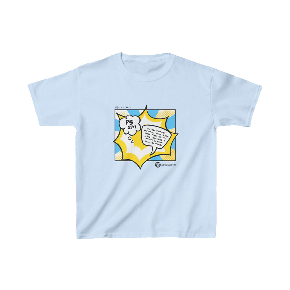 Jesus Superhero 1 - Kids Heavy Cotton™ Tee