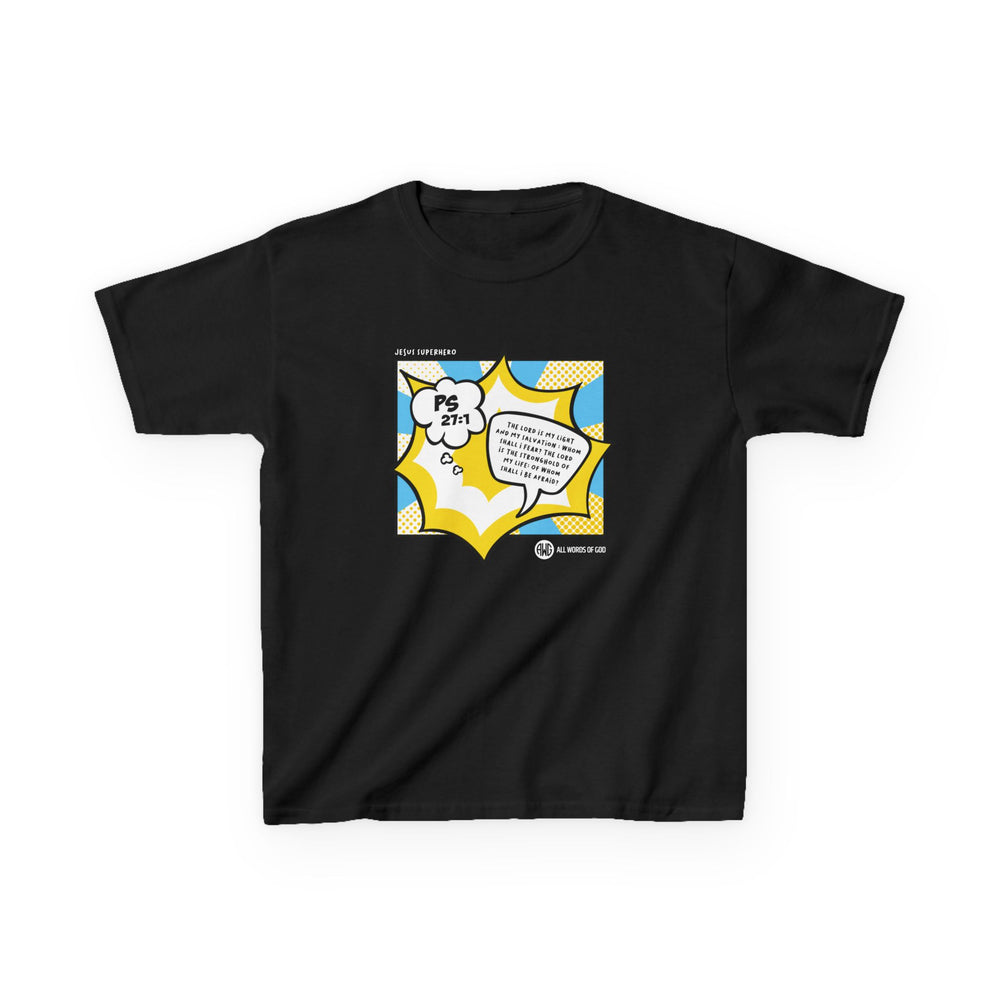 Jesus Superhero 1 - Kids Heavy Cotton™ Tee