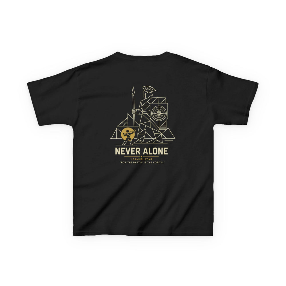 Never Alone — Not Too Small - Kids Tee