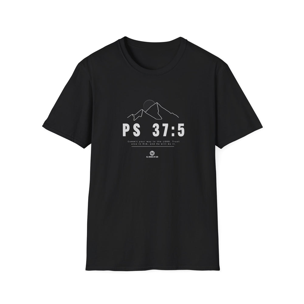 Rise Ps 37:5 - Unisex Softstyle T-Shirt