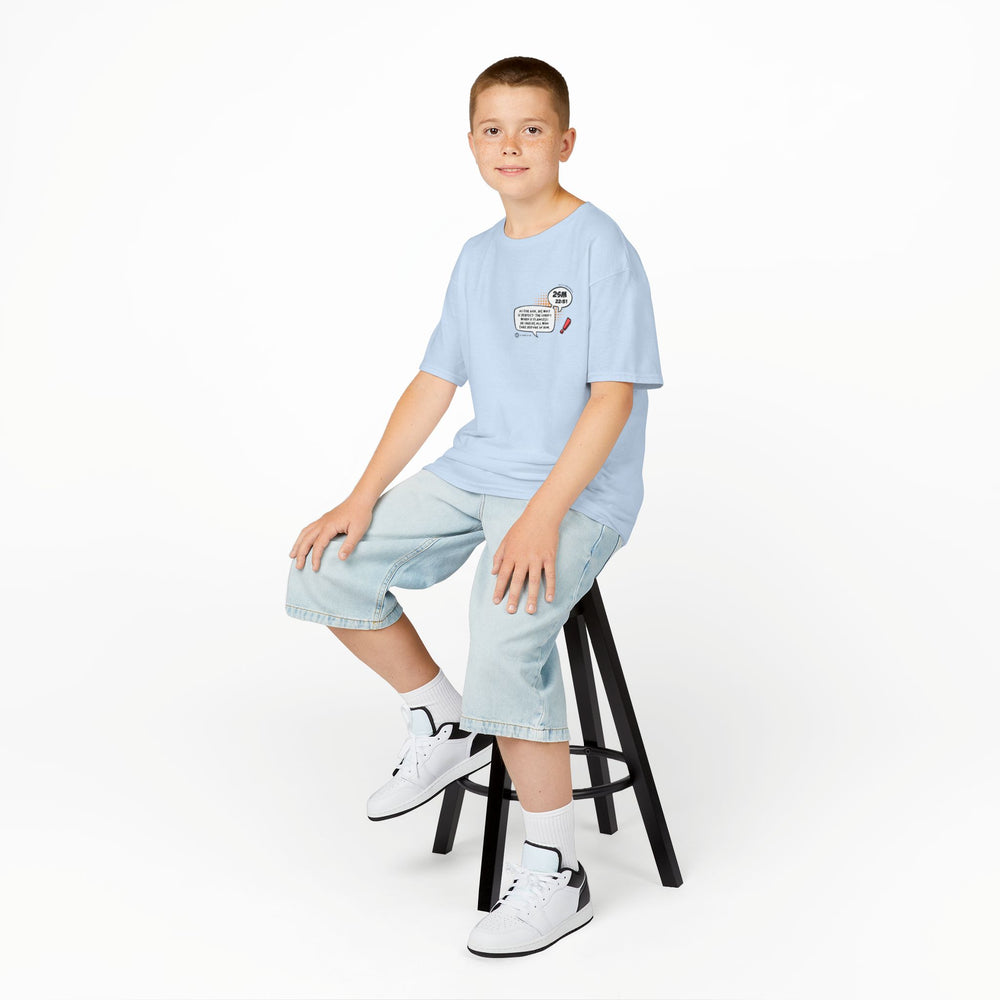Jesus Superhero 2 - Kids Heavy Cotton™ Tee