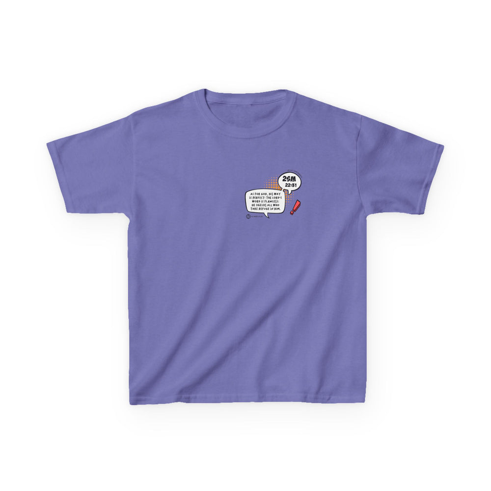 Jesus Superhero 2 - Kids Heavy Cotton™ Tee