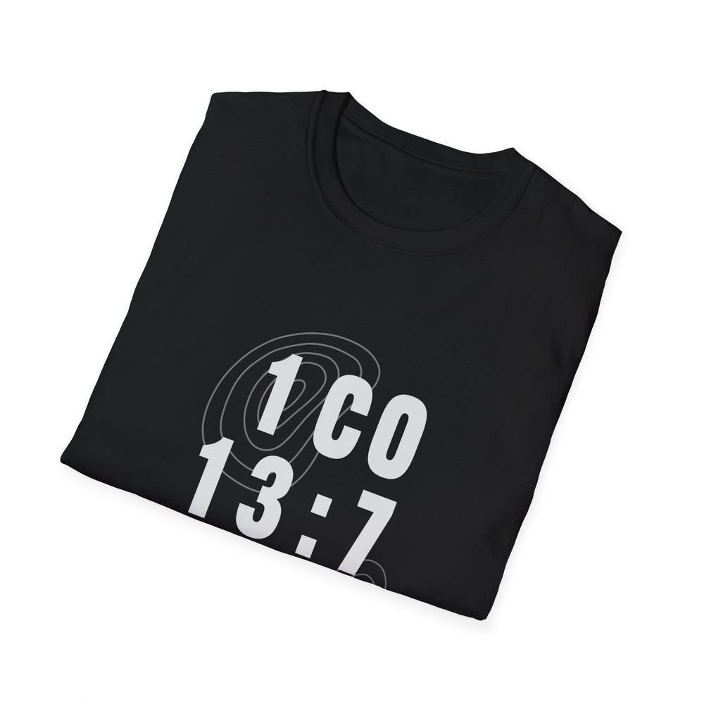 Freedon 1Co 13:7 - Unisex Softstyle T-Shirt