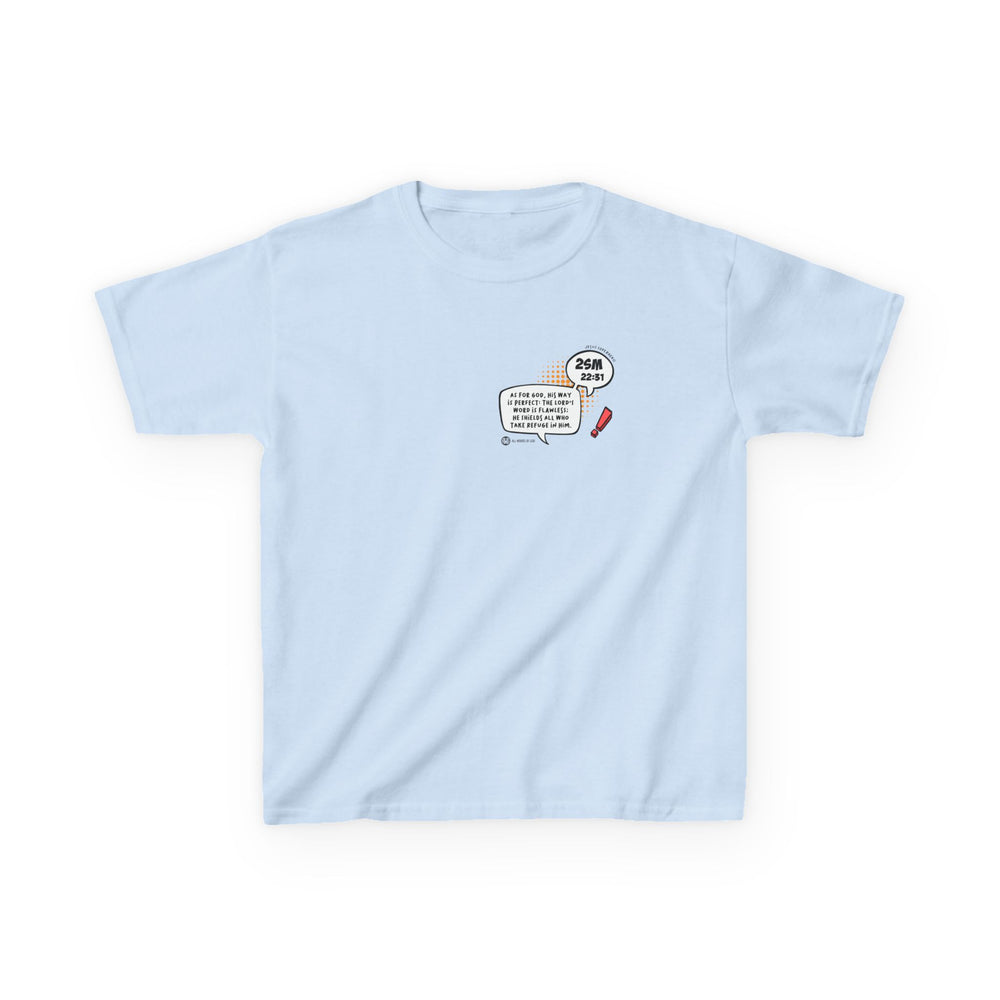 Jesus Superhero 2 - Kids Heavy Cotton™ Tee