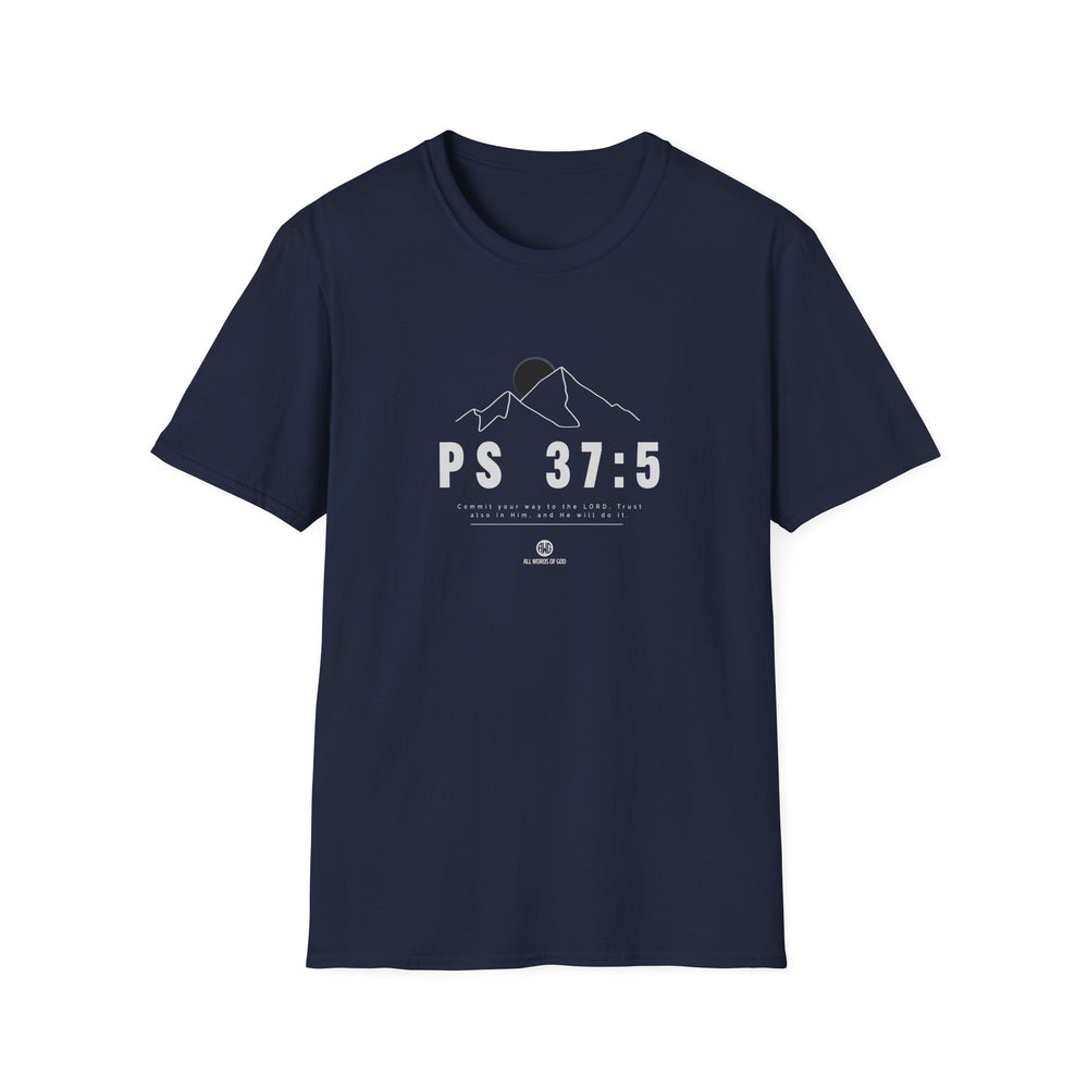 Rise Ps 37:5 - Unisex Softstyle T-Shirt