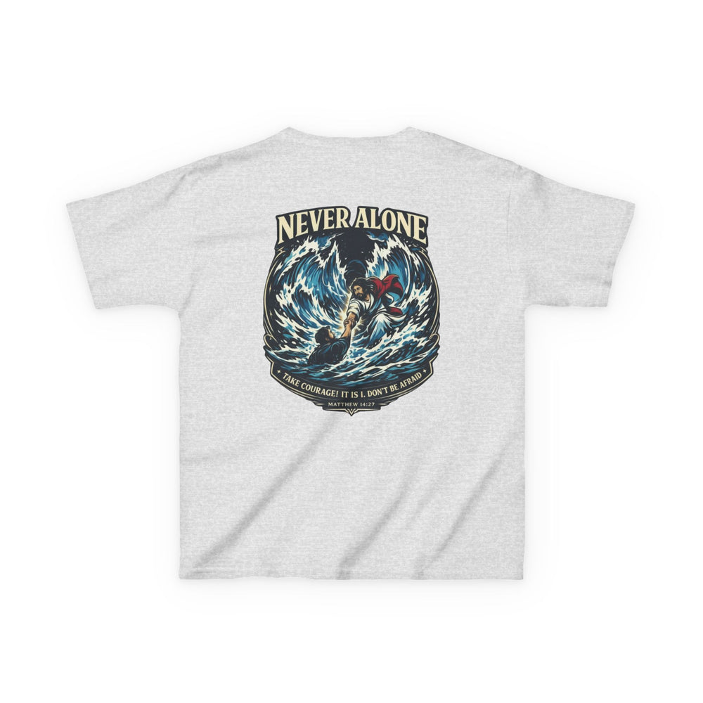 Never Alone — Hold My Hand - Kids Tee