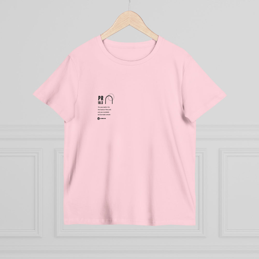 Holy Pr 16:3 - Women’s Maple Tee
