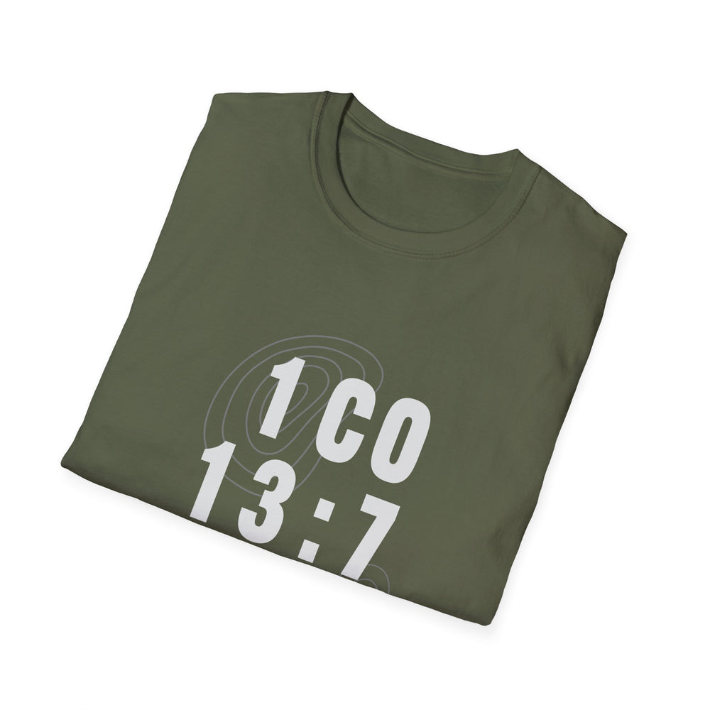 Freedon 1Co 13:7 - Unisex Softstyle T-Shirt