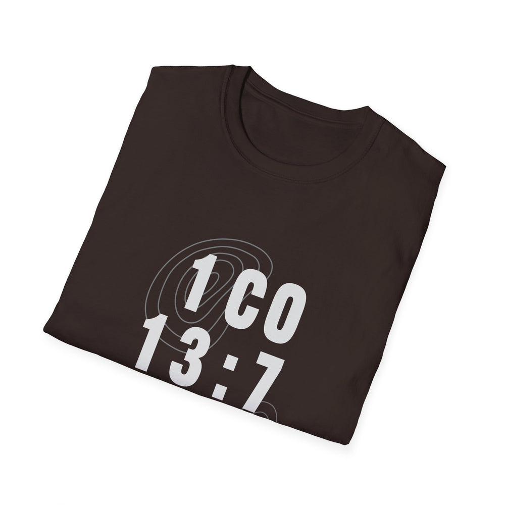 Freedon 1Co 13:7 - Unisex Softstyle T-Shirt