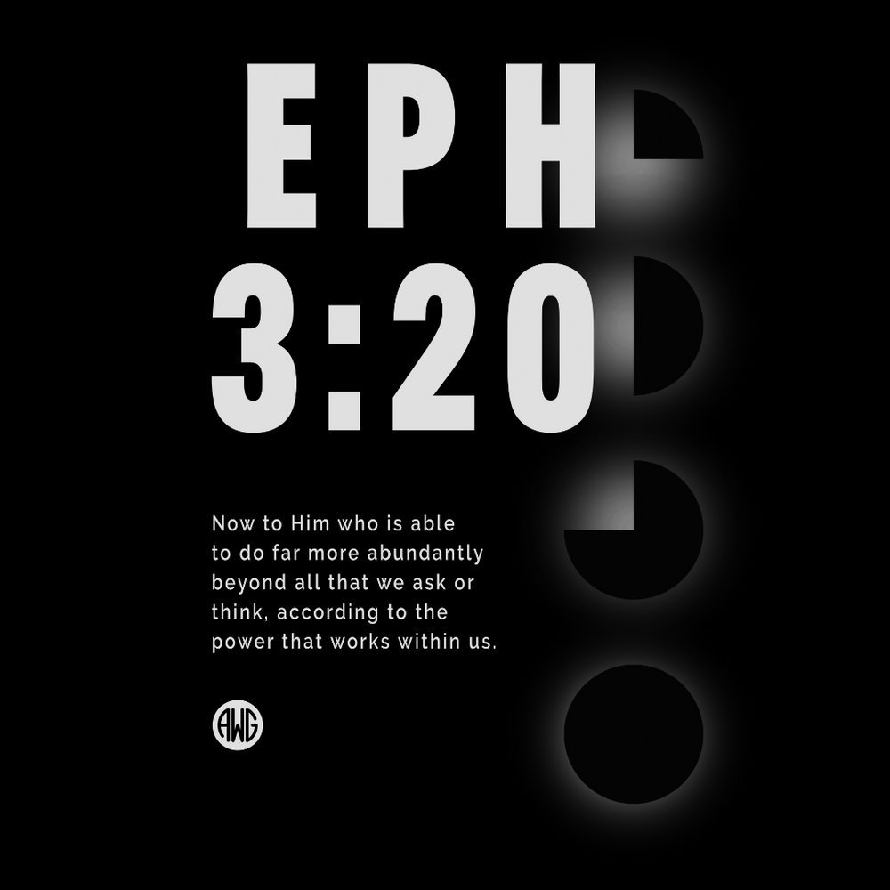 Shine Eph 3:20 - Men's Oversized