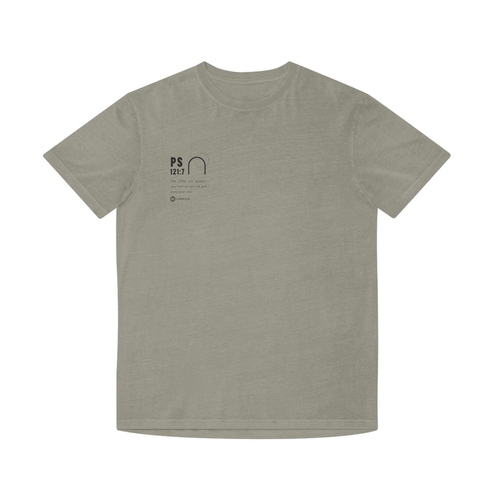 Holy Ps 121:7 - Men's Faded Shirt
