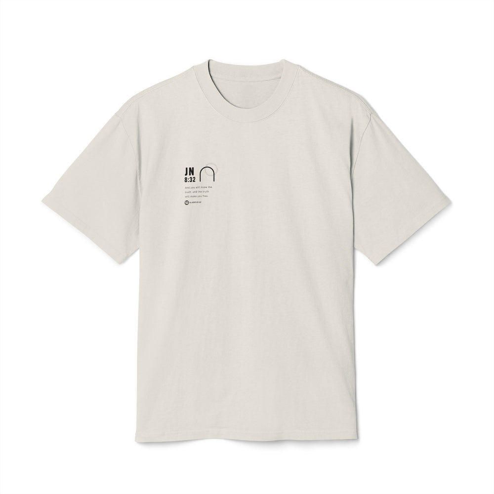 Holy Jn 8:32 - Men's Heavy Faded Tee