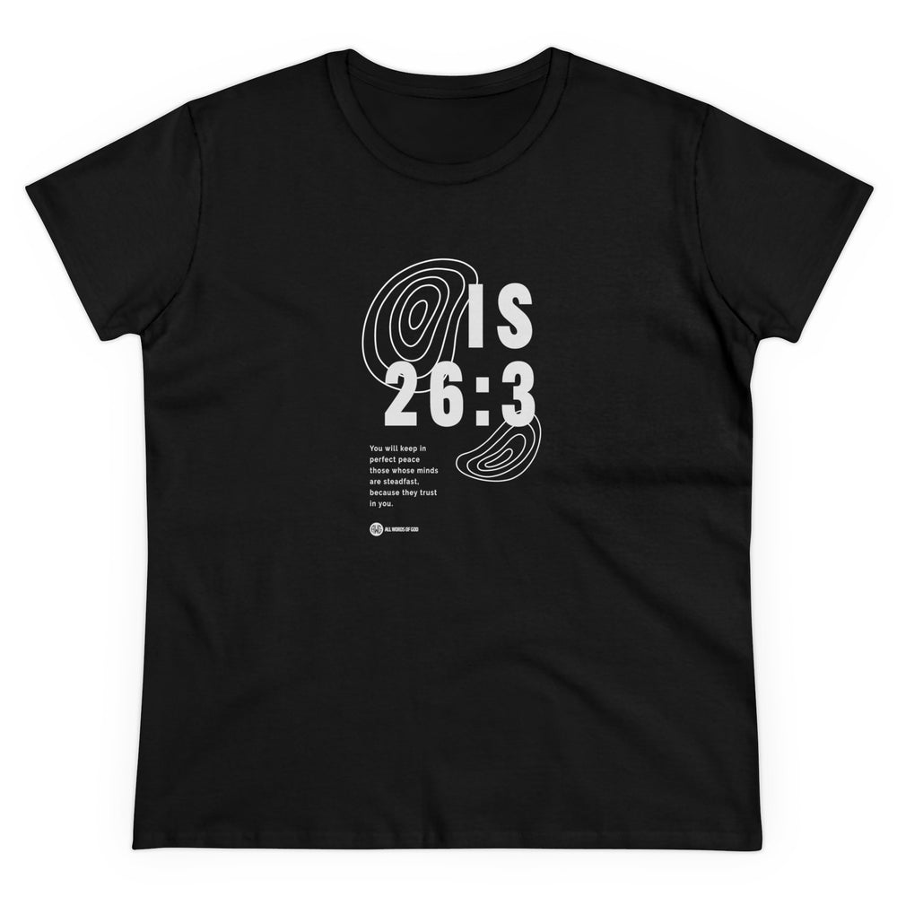 Freedom Is 26:3 - Women's Midweight Cotton Tee