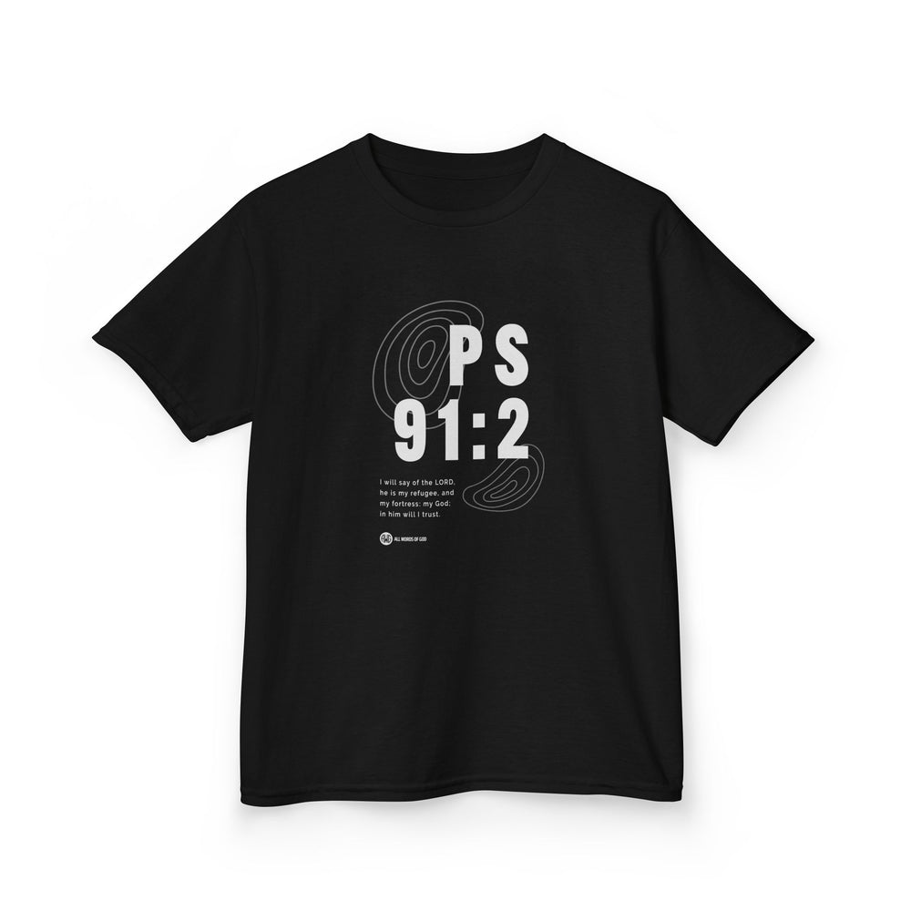 Freedom Ps 91:2 - Kids T-Shirt