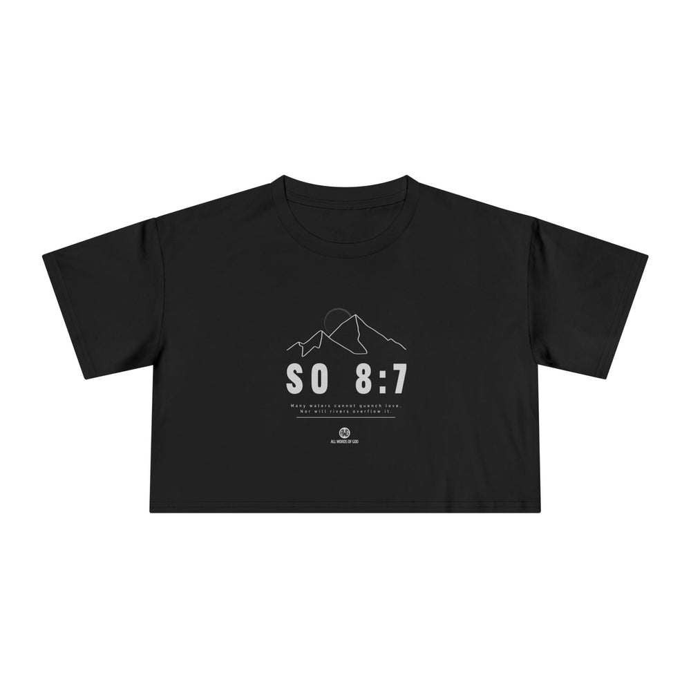 Rise So 8:7 - Women's Crop Tee