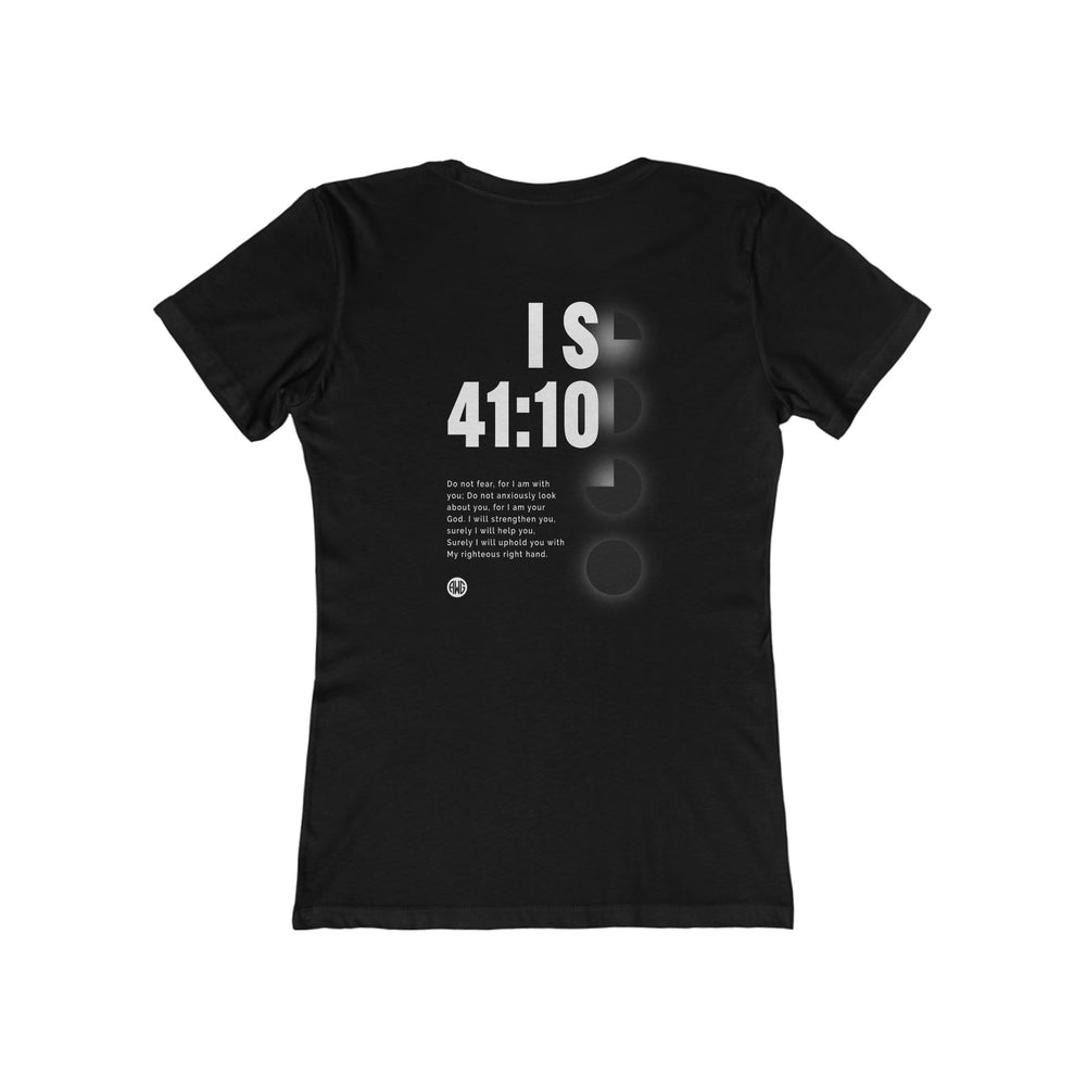 Shine Is 41:10 - The Boyfriend Tee for Women