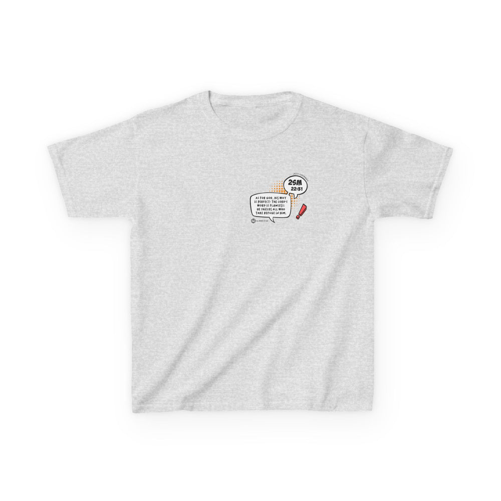 Jesus Superhero 2 - Kids Heavy Cotton™ Tee