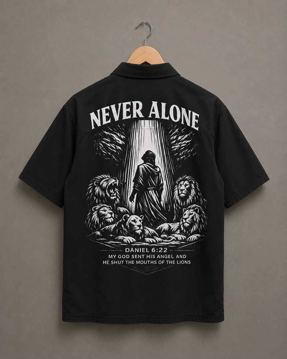Never Alone — Heaven Heard You - Man