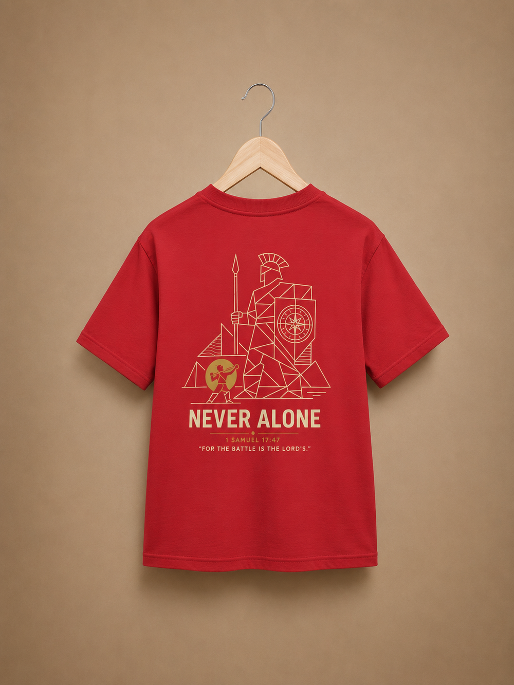 Never Alone — Not Too Small - Kids Tee