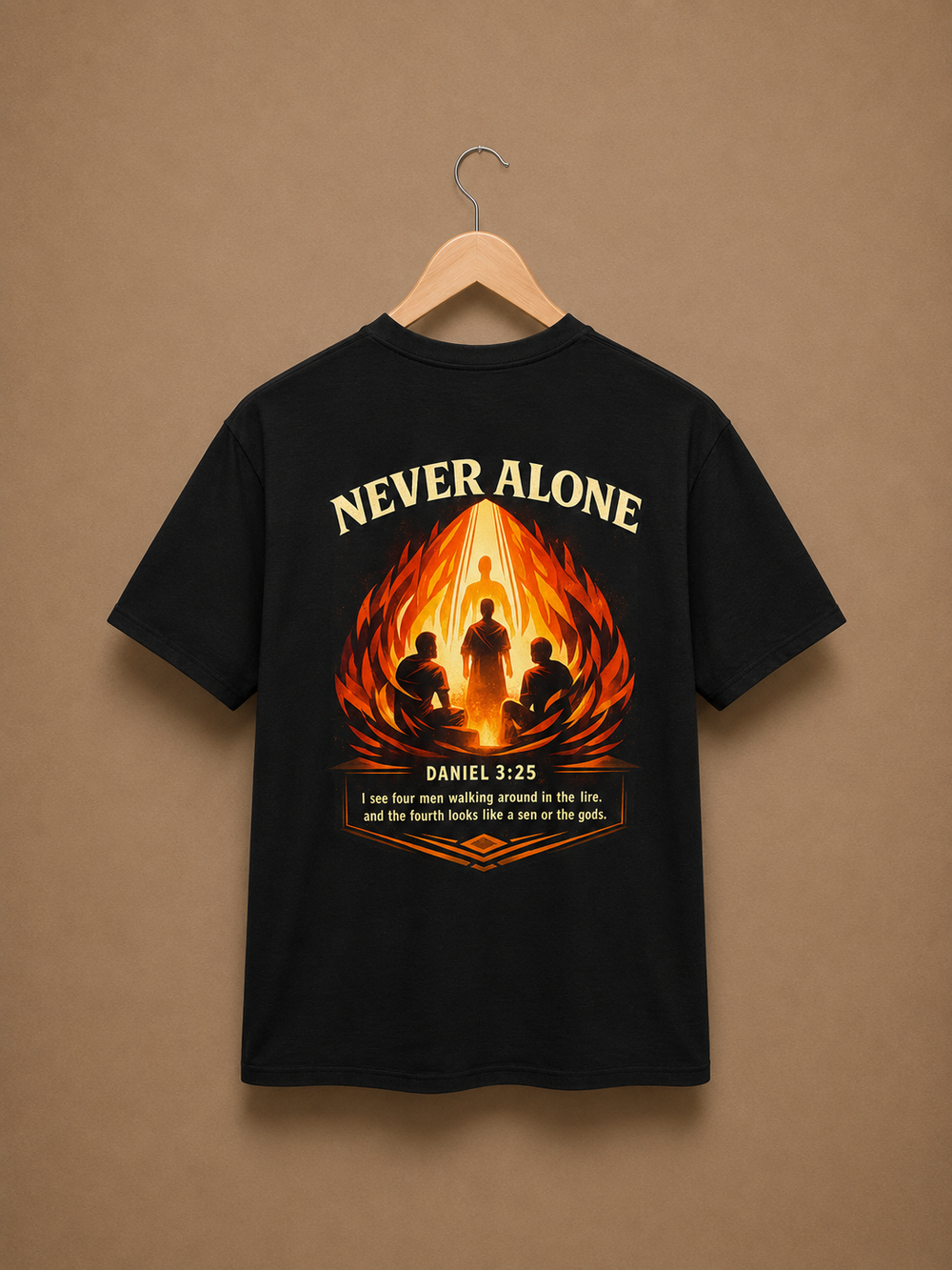 Never Alone — Right Beside Me - Kids Tee