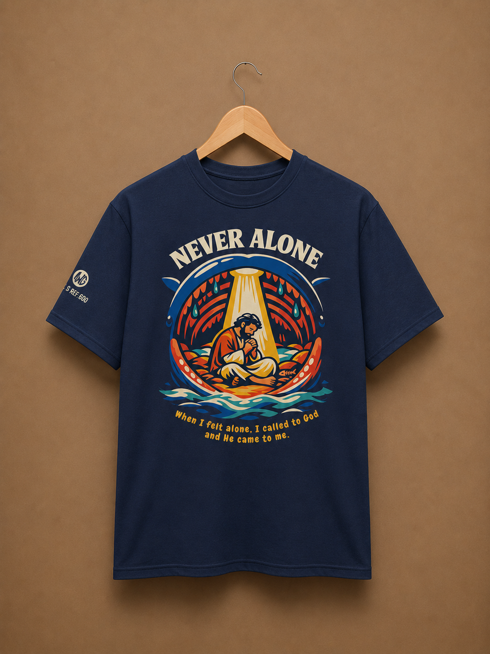 Never Alone — He Found Me - Kids Tee