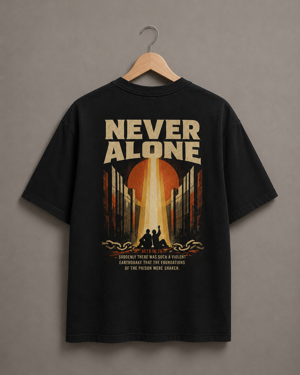 Never Alone — The Chains Broke - Man