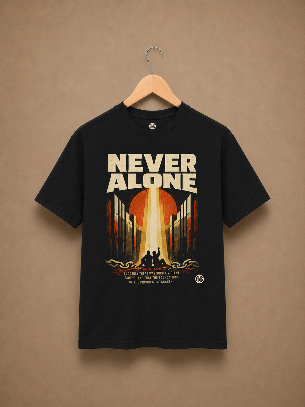 Never Alone - Paul and Silas - Kids Tee