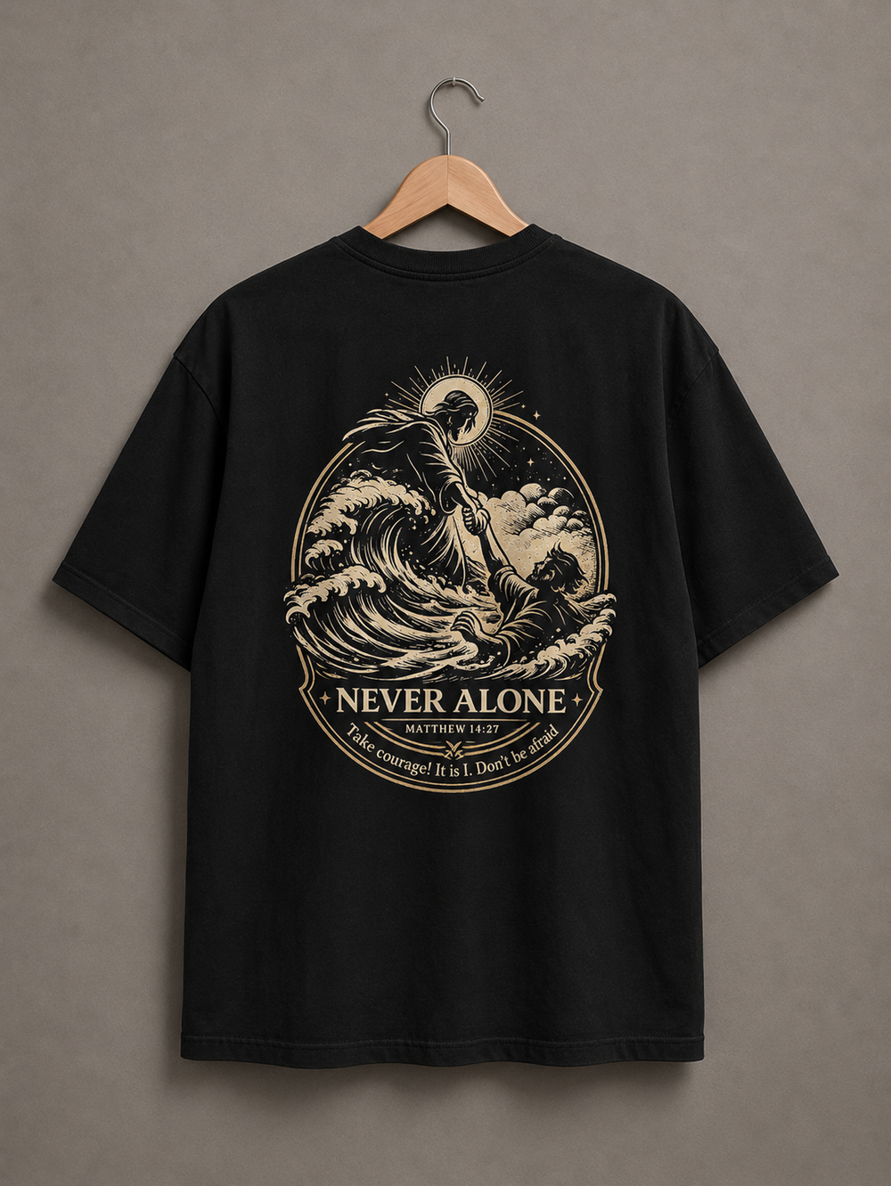 Never Alone — Don’t Be Afraid - Woman