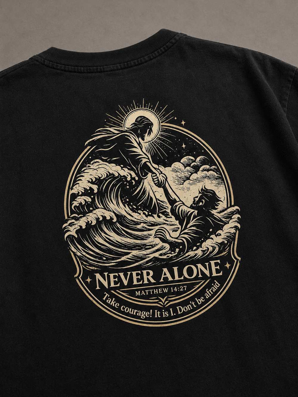 Never Alone — Don’t Be Afraid - Woman