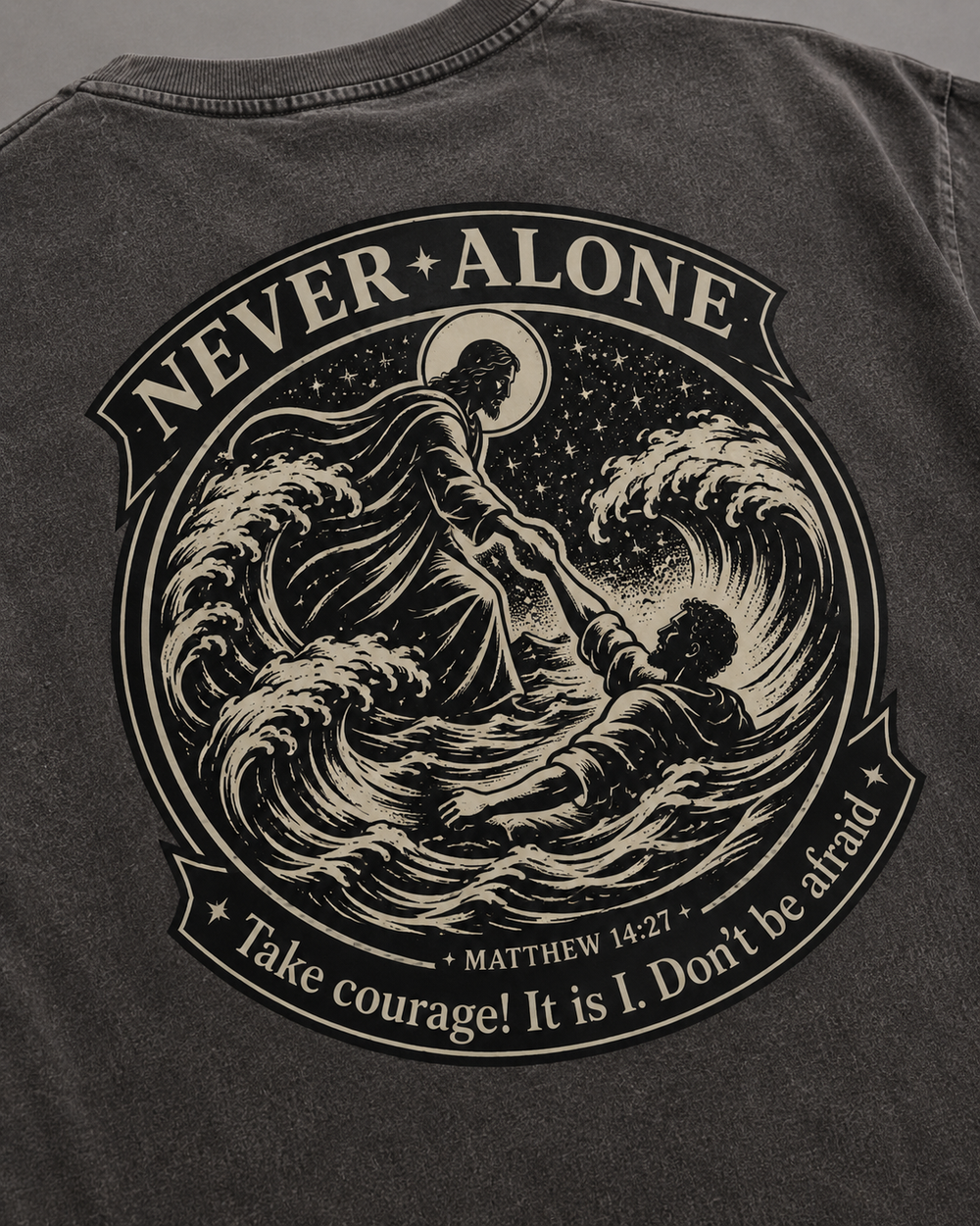 Never Alone — He Reached For Me - Unisex