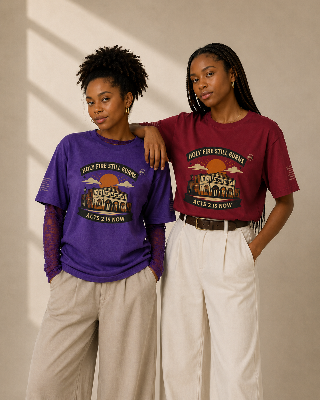 Revival Vintage Colour - Woman Tee – allwordsofgod