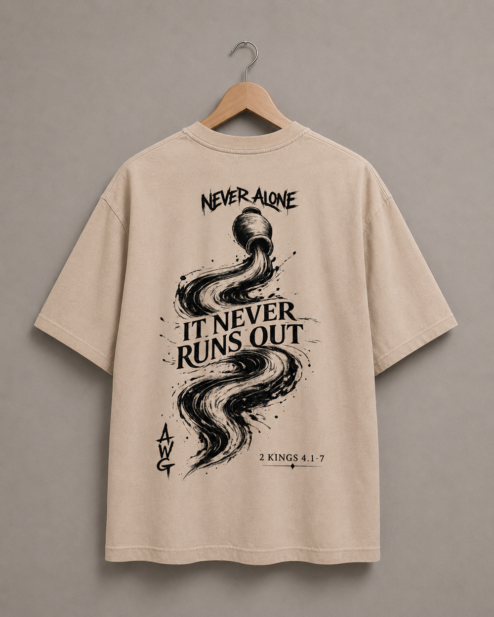 Never Alone — More Than Enough - Unisex