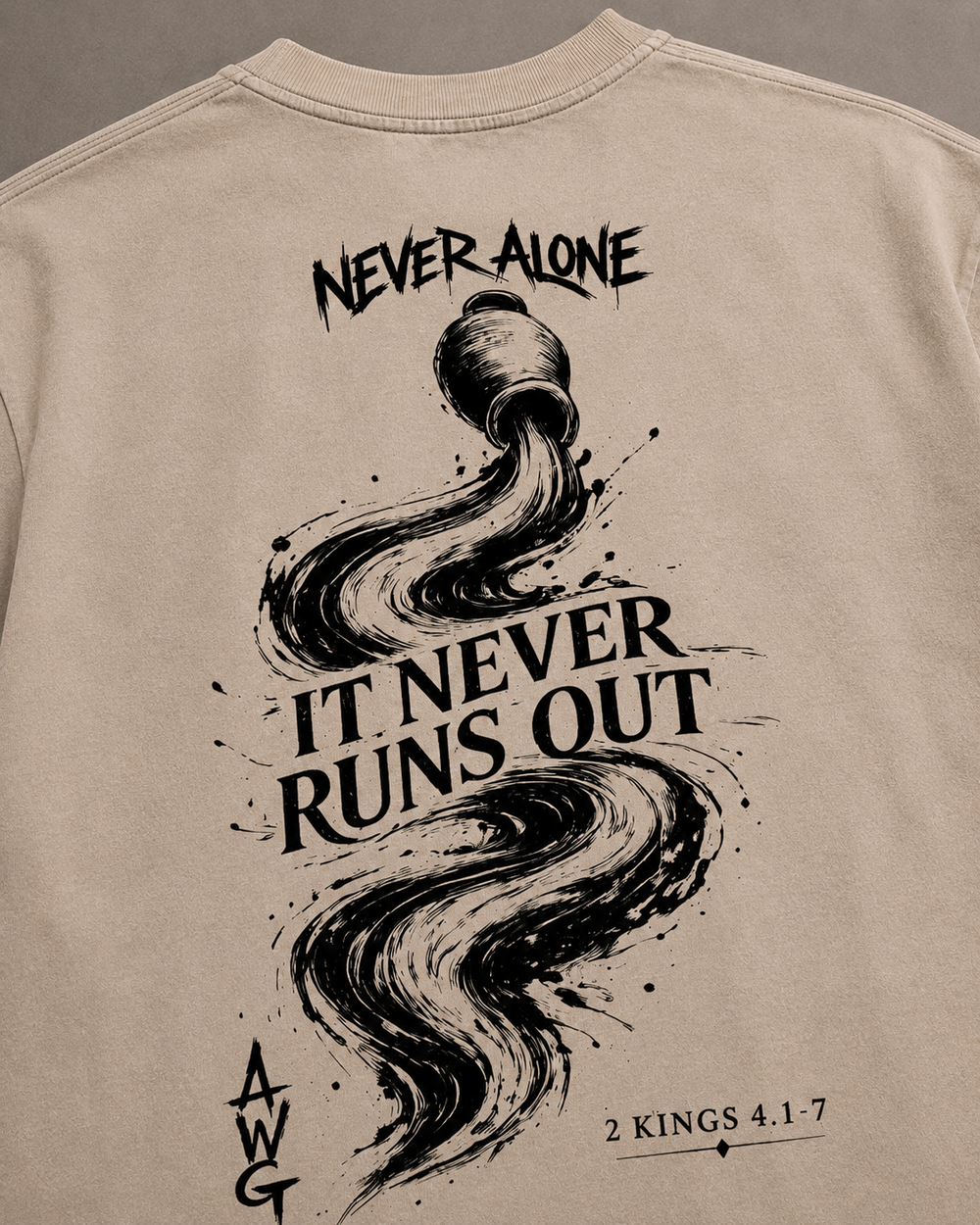 Never Alone — More Than Enough - Unisex